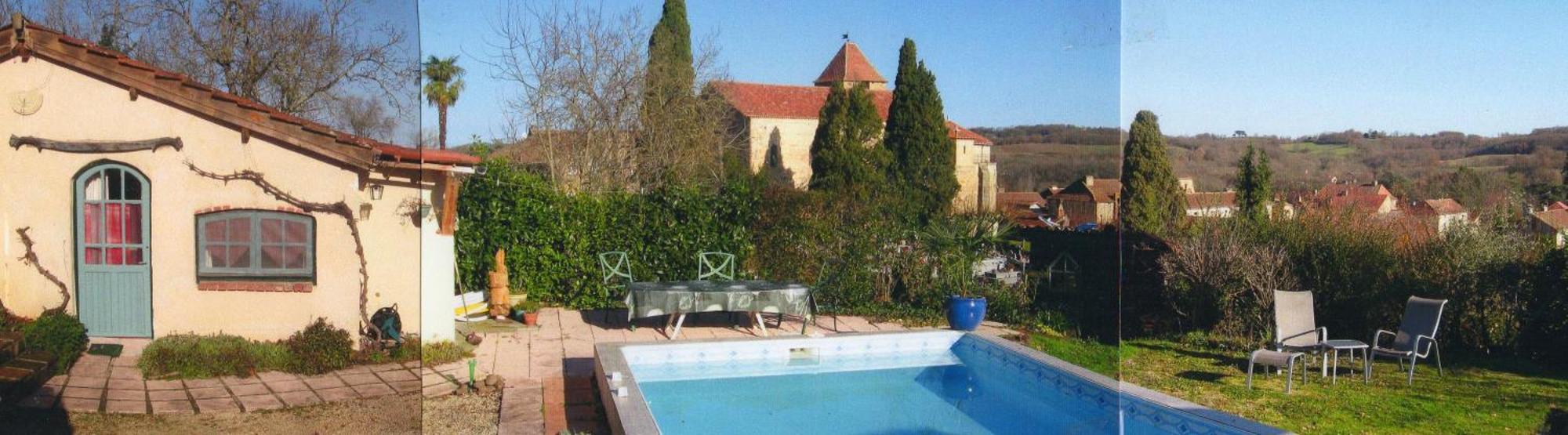 Chambre D'Hotes Oeuil De Bouc Madiran Exteriér fotografie